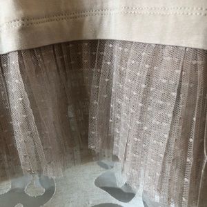 Logo Layers QVC Lori Goldstein tank chiffon trim